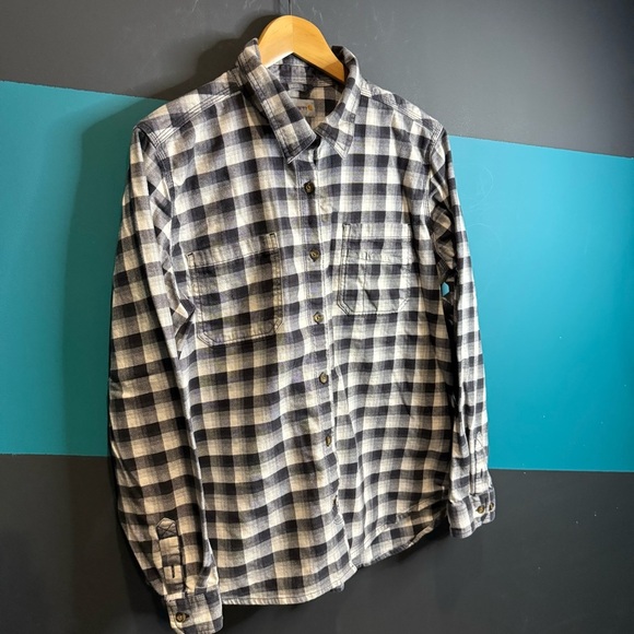 Carhartt Black and White Casual Button Down Cotton Shirt - Picture 3 of 10